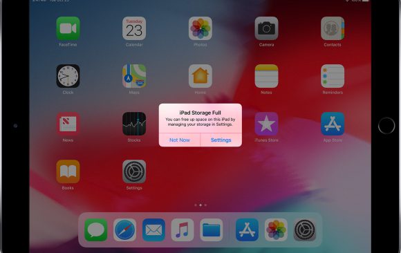 Storage almost full? Here’s how to free up space on your iPad